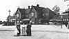 Der dritte East Grinstead Bahnhof, West Sussex in den 1900er Jahren