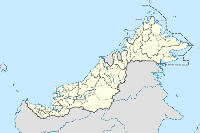 File:East Malaysia location map with districts.svg