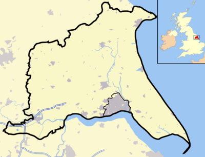 Location map United Kingdom East Riding of Yorkshire