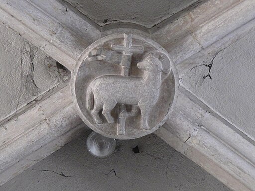 Eglise de la Madeleine (Tournus) Agnus Dei