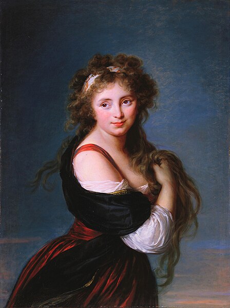 Image: Elisabeth Vigée Lebrun   Portrait of Hyacinthe Gabrielle Roland
