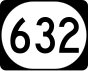 نشانگر Kentucky Route 632