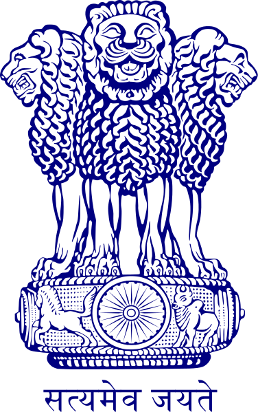 File:Emblem of India (navy blue).svg