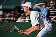 Eric Butorac was a doubles champion five times on the 2009 ATP Challenger Tour. Eric Butorac at the 2009 Wimbledon Championships 01.jpg