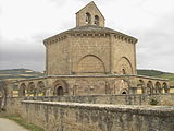 Santa María de Eunate (desde el oeste)