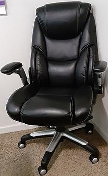 Office Chair Wikipedia, Leather Office Chair Cover