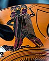 Exekias - ABV 146 21 - Dionysos reclining in a ship - fight - München AS 8729 - 10