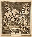 Exlibris für Dr. Ilgner von Josef Sobainsky