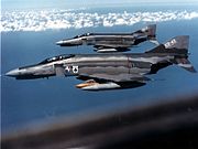 F-4F ICE Phantoms of JG 72 and WTD 61 in flight