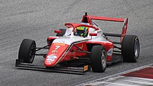 Wurz driving at the Red Bull Ring during the 2022 Italian F4 Championship. F4 Italy 2022 Nr. 7 (1).jpg