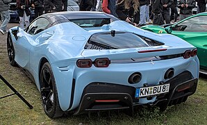 Ferrari SF90 Spider - left rear view