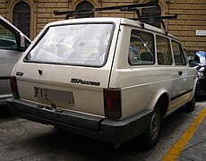Fiat 127 tercera serie panorama.
