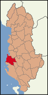 Fier District Defunct (2000) Albanian administrative area