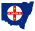 Flag-map of New South Wales.svg