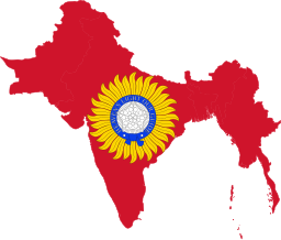 File:Flag map of British India.svg