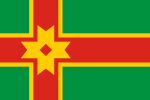 Flagga för Likhoslavl-distriktet i Tver-regionen