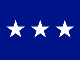 Flag of an Air Force
lieutenant general Flag of a United States Air Force lieutenant general.svg