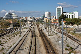 <span class="mw-page-title-main">Cintura Line</span> Railway line in Portugal