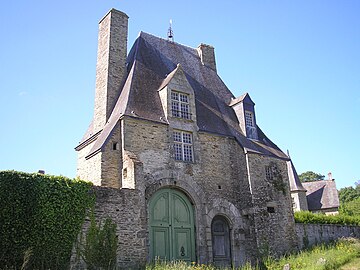 Porte d'entrée du château.