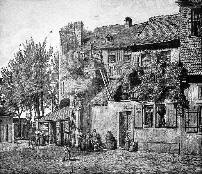 File:Frankfurt Am Main-Peter Becker-BAAF-023-Die Ruine des Ulrichsteins am Schaumainthor daselbst-1872.jpg