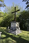 War memorial, French cross