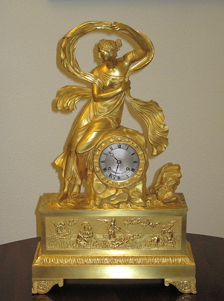 File:French Empire mantel clock.jpg