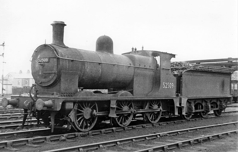 File:Furness Railway 0-6-0 at Workington Shed, 1951 (geograph 4979348).jpg