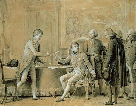 The Signing of the Concordat between France and the Holy See, 15 July 1801. Artist: François Gérard, (1770-1837). Musée National du Château de Versailles, Versailles