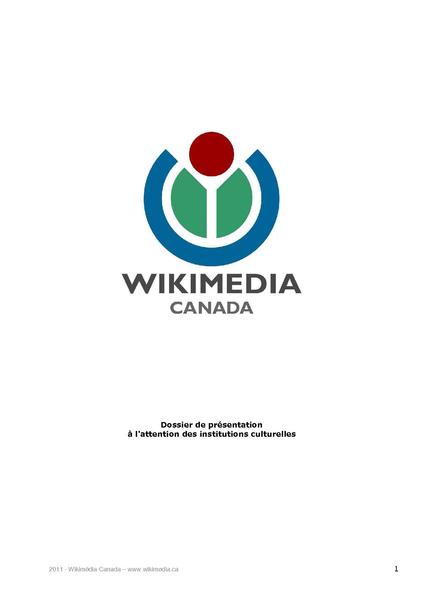 File:GLAM Wikimédia Canada - Dossier de présentation.pdf