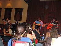 Gandhi im Jazz Café, Costa Rica, 2006