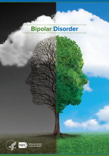Sampul depan asli brosur NIMH tentang Gangguan Bipolar dalam Bahasa Inggris.