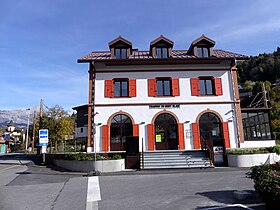 La gare de Saint-Gervais-les-Bains.