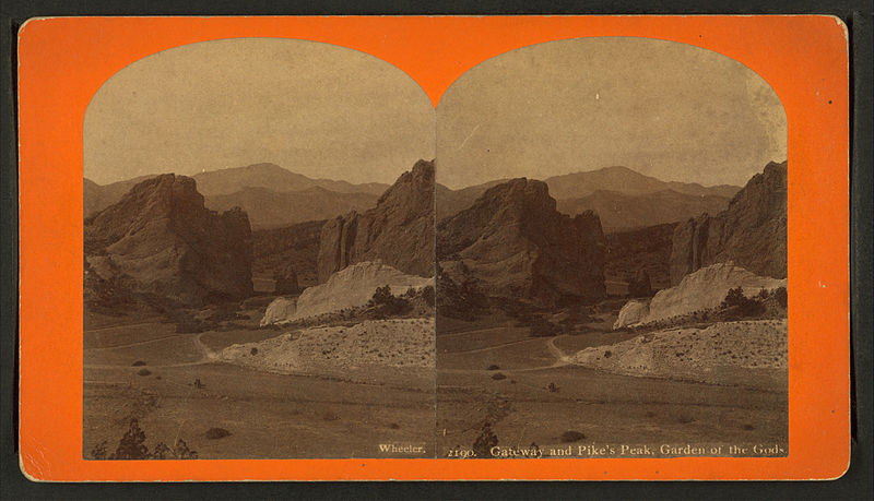 File:Gateway and Pike's Peak, Garden of the Gods, by Charles L. Gillingham.jpg