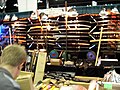 One of hundreds of booths in the main exhibit hall.