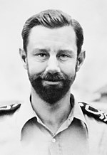 Tenente George Gosse, por volta de 1945