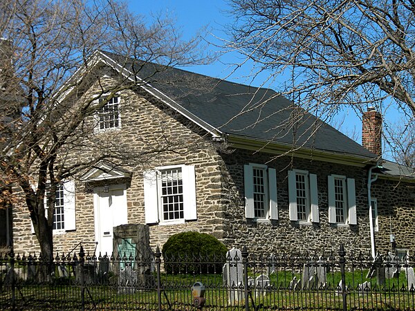 Germantown Mennonite Meetinghouse, built 1770