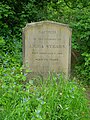 Graves along the south edge of Mill Road Cemetery, Cambridge.