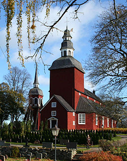 Habo kirke, oktober 2008.