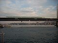 Haliç station as seen from a ferry.