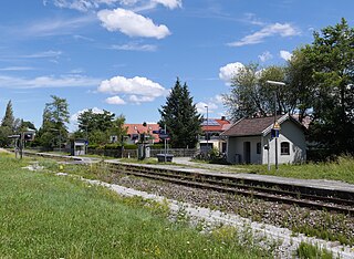 <span class="mw-page-title-main">Peißenberg Nord station</span> Railway station in Bavaria