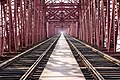 Image 59Hardinge Bridge is a steel railway bridge over the river Padma located at Paksey, Ishwardi, Pabna in western Bangladesh. It is named after Lord Hardinge, who was the Viceroy of India from 1910 to 1916. The bridge is 1.8 kilometres (1.1 mi) long.Photo Credit: Azim Khan Ronnie