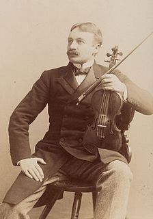 Timothee Adamowski Polish violinist and conductor