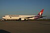 Hawaiian Airlines aircraft at Pago Pago International Airport