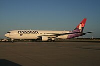 Hawaiian Airlines (N592HA) Boeing 767-300ER at Sydney Airport.jpg
