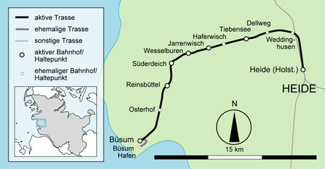 Bahnstrecke Heide–Büsum