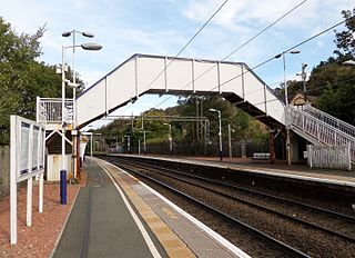 <span class="mw-page-title-main">Hillfoot railway station</span> Railway station in East Dunbartonshire, Scotland