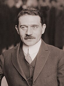 Socialist Party leader Morris Hillquit, an attorney, was instrumental in the 1928 and 1931 regulatory defenses of WEVD. Hillquit-Morris-240725.jpg