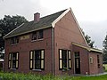 This is an image of rijksmonument number 478481 RM 478481 Hou en Trouw, two houses at Meidoornlaan 47-49, Veenhuizen.