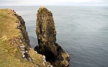 One of the Rubha Hunish Stacks, Trotternish Hunish peninsula on Skye in summer 2012 (4).JPG