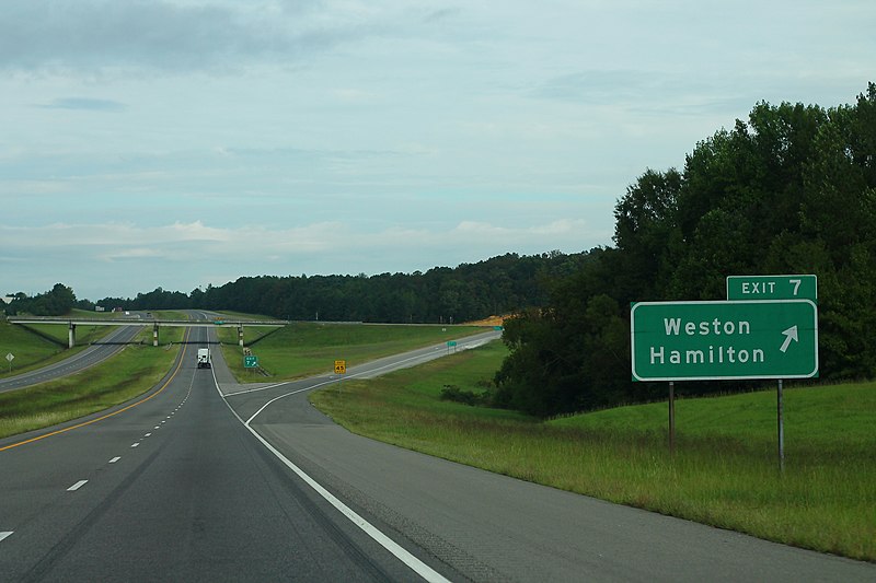 File:I-22 West - Exit 7 - CR94 Weston Hamilton (44369719775).jpg